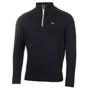 Men's Calvin Klein Golf G Half Z Sweat in Navy