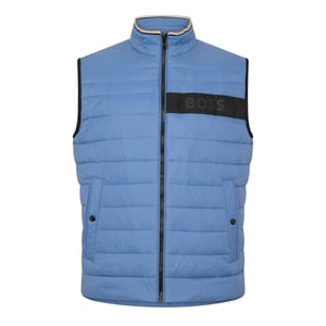 Men's Boss Darolan Sleeveless Gilet in Open Blue