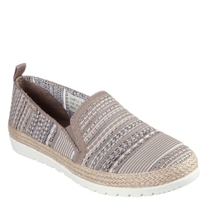 Women's Skechers Woven Twin Gore Slip On Espadrilles in .Multi