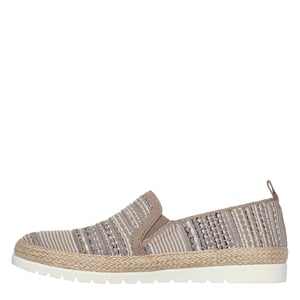 Women's Skechers Woven Twin Gore Slip On Espadrilles in .Multi