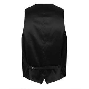 Men's Boss Fit Waistcoat in Black 001