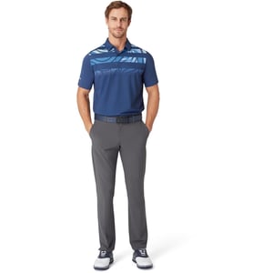 Men's Callaway Emea Collared Neck Short Sleeve Polo Shirt in Peacoat