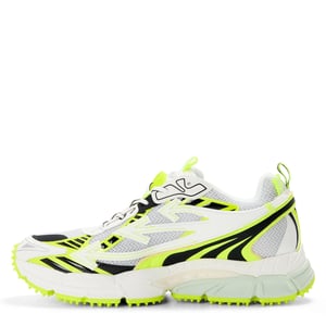Men's Off White Be Right Back Low Top Trainers in Wht/Yellow Fluo