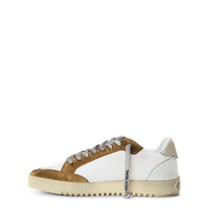Men's Off White 5.0 Low Top Trainers in White/Blue