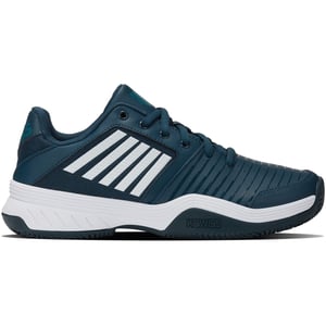 Men's K-Swiss Swis Court Exp hb in Teal/White/Aqua