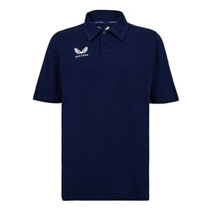 Men's Castore Short Polo in Navy