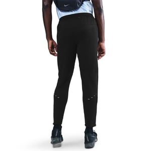 Men's Nike Stride Knit Performance Tracksuit Bottoms in Black/Rfl Silv