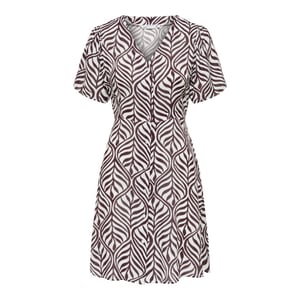 Only onlevida s/s short dress wvn noos 15237382 fudge kelly leaf