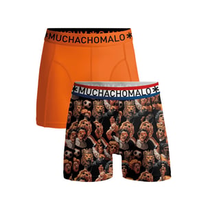 Muchachomalo Jongens 2-pack boxershorts wk special 2 + gratis sleutelhanger