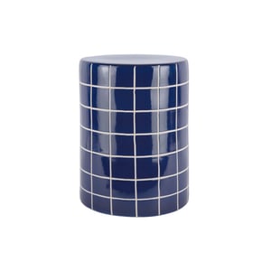 Leitmotiv bijzettafel retro tiles high - 33x33x44 cm