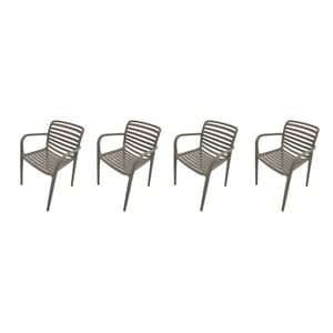 Garden Impressions Nantes tuinstoelen set van 4