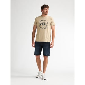 Petrol Industries bullseye men denim short regular m-1060-sho002 5812 blue black