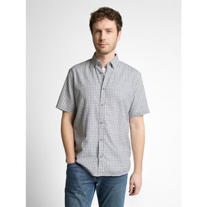 Tom Tailor Printed cotton linen shirt