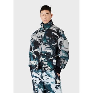 Men's Emporio Armani EA7 Emporio Giacca Pmn in Ice Sea
