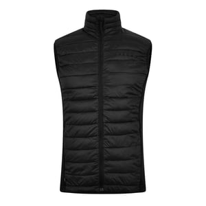 Men's Fohn Racer Neck Gilet in Black