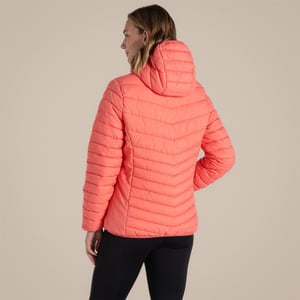 Women's Craghoppers Viii Jacket Puffer Jacket in Deep Coral
