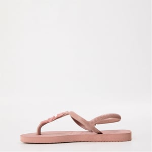 Women's Havaianas Hav. Twist Plus Black Black 33 34 Flip Flops Womens in Crocus Rose