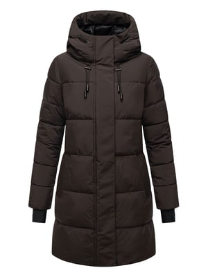 Marikoo dames winterjas met capuchon & fleecevoering – Kaituu