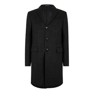 Men's Emporio Armani EA7 Regular Fit Coat in Grey
