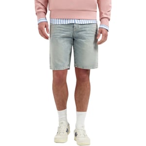 No Excess Short denim relaxed stone used denim