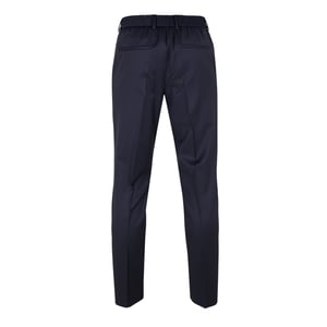 Men's Boss H Genius Ds B1 10236006 01 Straight Leg Trousers in Dark Blue