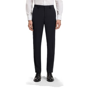 Men's Boss H Genius Mm C Straight Leg Trousers in Dark Blue