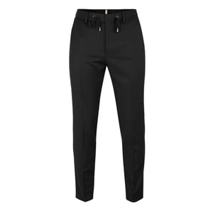 Men's Boss H Genius Ds B1 10236006 01 Straight Leg Trousers in Black