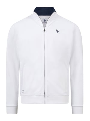 U.S. Polo Assn. heren sweatjack met opstaande kraag