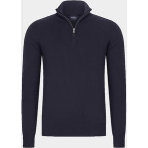 Bos Bright Blue Half zip 302/8189-navy