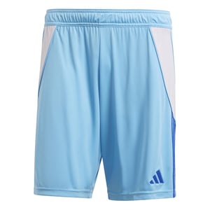 Men's adidas Tiro24 Soccer Bermuda Shorts with Elasticated Waistband in Blue
