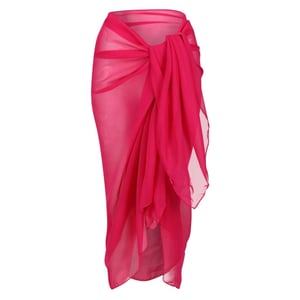 Women's Regatta Shayla Saron Midi Sarong Skirt in Pink Fusion