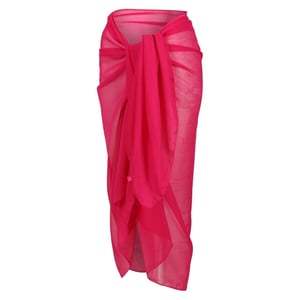 Women's Regatta Shayla Saron Midi Sarong Skirt in Pink Fusion