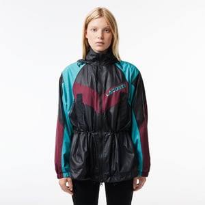 Women's Lacoste Blouson in Black/Ocelle