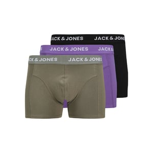 Men's Jack and Jones Solid Trunks 3 in Agave Green