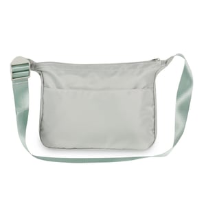 Accessories Spiral Cali Cross Body Bag with Yellow Orange Hardware in Mint