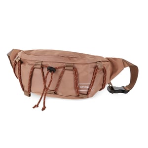 Accessories Spiral Arlo Cross Body Crescent Shape Fanny Pack in Sand