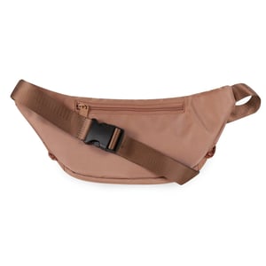 Accessories Spiral Arlo Cross Body Crescent Shape Fanny Pack in Sand