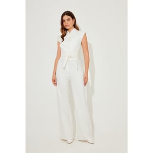 Women's Odd Muse Mus Jumpsuit Ld99 in White