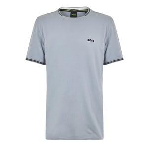 Men's Boss Hbg Taul Regular Fit T-Shirt in Dark Grey