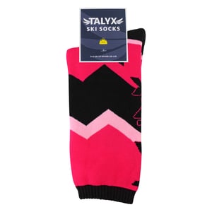 1 Pack Girls Ski Socks Cushioned Thermal Moisture Wicking Winter Sports Socks