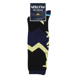 1 Pack Mens Ski Socks Cushioned Thermal Moisture Wicking Winter Sports Socks