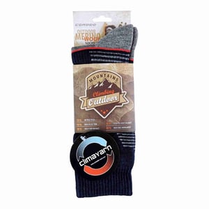 1 Pack Merino Wool Light Climacontrol Hiking Socks for Summer