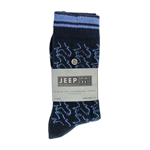 2 Pack Men's Casual Ribbed Cotton Dress Socks | Midweight Square Knit Socks