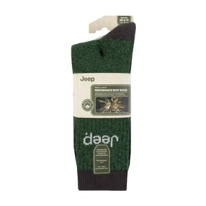 Men's 4 Pack Recycled Cotton Boot Socks | Thick Knit Full Cushioned Socks