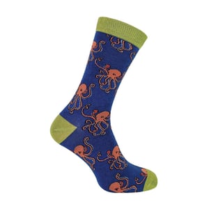1 Pack Mens Novelty Animal Pattern Bamboo Socks