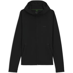 Men's Boss Sicon Active Moisture Managing Hoodie in Black 001