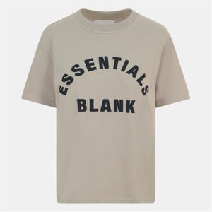 Women's Blank Essentials Oversize Fit Crew Neck Ribbed Collar Boyfriend T-Shirt in Eucalyptus