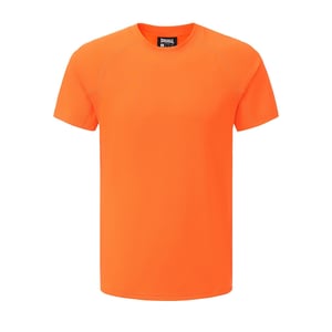 Men's lonsdale Neckline T-Shirts in Orange
