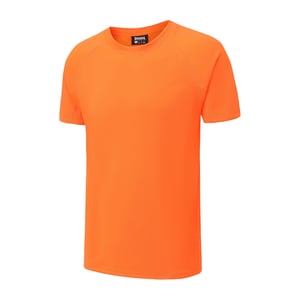 Men's lonsdale Neckline T-Shirts in Orange