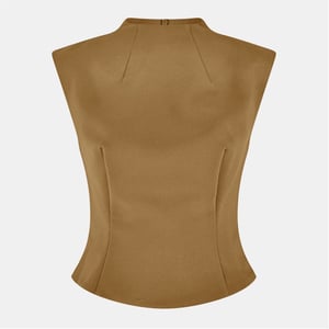 Women's Odd Muse The Ultimate Muse Structured Sleeveless Top in Olive